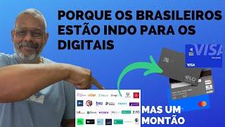 METADE DOS BRASILEIROS TEM CARTÕES DE CRÉDITO DE BANCO DIGITAL O MOTIVO É SIMPLES