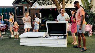 The Life-Sized Casket Cooler from Liquid Death x YETI