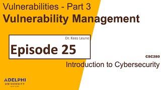 Vulnerability Management