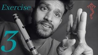 || Lesson 3 || How to place two Fingers on Flute ? ( #fluteclasses , #fluteteacher ) +91(9010086604)