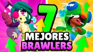 ¿LEON le GANA a TODOS?  ¡7 MEJORES BRAWLERS de BRAWL STARS!