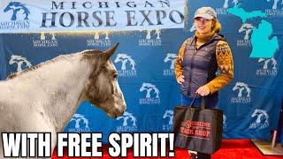 Exploring The Michigan Horse Expo! Meeting Fans, Shopping, & Horses