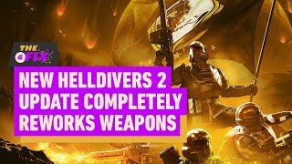 Helldivers 2 Update 01.001.100 Reworks Weapons to Make the Game Easier - IGN Daily Fix