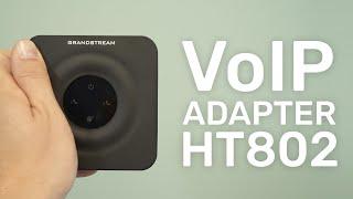 Grandstream HT802 VoIP Adapter (Turn landline into a VoIP phone) - Phonely Residential VoIP Service