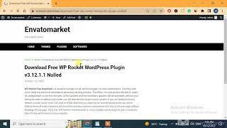 how to download wp rocket wordpres plugin free nulled