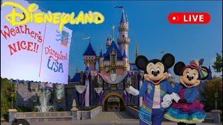 DISNEY Disneyland Relaxing Fun Friday Ride Day #Livestream