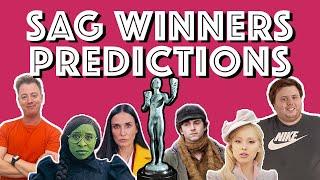 SAG Winners Predictions 2025 | With Special Guest Matthew Anzalone