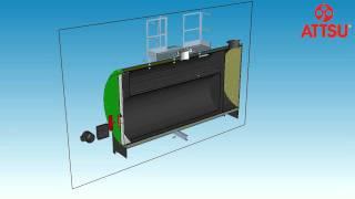 ATTSU - Vista animada Caldera de Vapor RL - Steam boilers