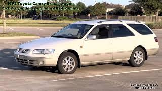 1997 Toyota Camry Gracia Wagon 2.2L 4 cylinders engine only 38k miles review