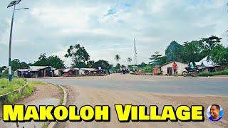 Welcome To MAKOLOH VILLAGE - Rural Sierra Leone  Roadtrip 2022 - Explore With Triple-A