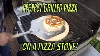 Culinary Couture Pizza Stone (on a gas grill)