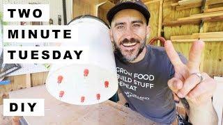 DIY Automatic CHICKEN NIPPLE WATERER | Two Minute Tuesday