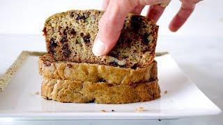 Paleo Chocolate Chip Zucchini Bread (gut friendly & mood-boosting)