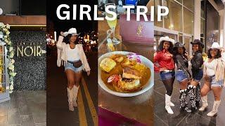 TRAVEL VLOG: 24 HRS IN NASHVILLE: Girls Trip, Broadway, Cowgirl Fits, Buds & Brews, Noir Brunch!