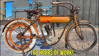 I Couldn't Believe What I Found!! 1911 Flying Merkel Motorcycle Preservation Restoration Part 1