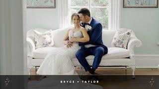 Bryce & Taylor | A Picture Perfect Love | Wedding Video at Merrimon-Wynne in Raleigh NC