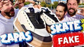 ZAPATILLAS FAKE DE SKATE EN SUPERMERCADOS