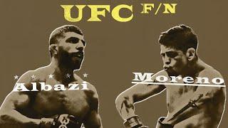 Прогноз на бои UFC Moreno vs. Albazi