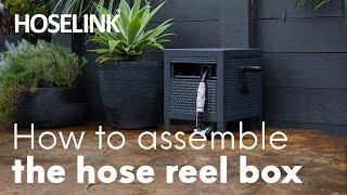 How to assemble Hoselink's Metal Hose Reel Box & fit your own hose