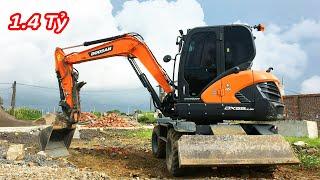 introduce doosan dx55w-5k excavator production 2019