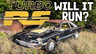 ABANDONED Mercury Capri TURBO! Will It Run After 23 Years?