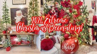 2024 EXTREME CHRISTMAS DECORATING VIDEO // THE HOUSE IS DONE!!