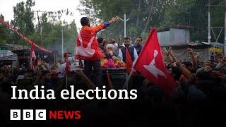 India elections: Kashmir votes in protest | BBC News