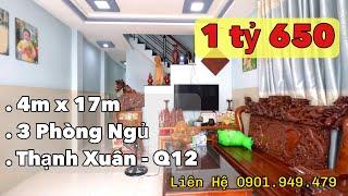 Bán nhà giá rẻ tại phường thạnh xuân quận 12