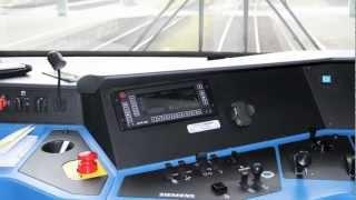 cab-ride on the railjet high-speed train