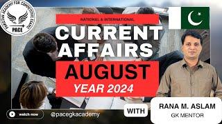 August Current affairs , National ,International