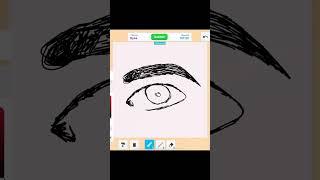 ROBLOX SPEED DRAWING EYES  #roblox