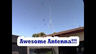 Sirio Starduster M400 Antenna CB 11m Installation and Testing, Classic with President Grant 858