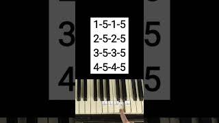 HOW TO PLAY THIS SONG ON THE PIANO!? #16 | PIANO BY NUMBERS #shorts