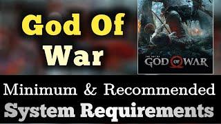 God Of War System Requirements || God of War Requirements Minimum & Recommended