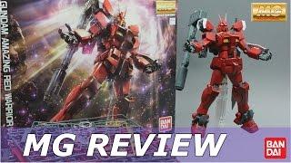 MG Gundam Amazing Red Warrior Review 1/100 Gundam Build Fighters Master Grade