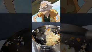 Making fried rice from One Piece!