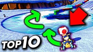 Top 10 WELTREKORD Shortcuts in Mario Kart 8 Deluxe!