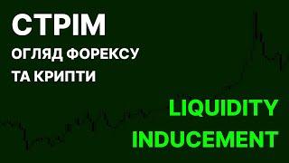 LIT. Розбір ринку форекс і криптовалют. Liquidity inducement