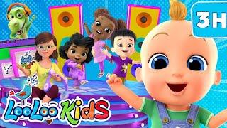 Five Little Ducks - S4EP67 Dance Along Super Mix - LooLoo Kids Songs for Kids