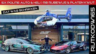 5 politie auto's & helikopter nemen alles in beslag, balen maar eigen schuld! | Huracan Liberty Walk