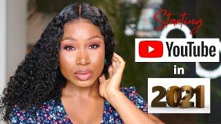 WHY I STARTED MY YOUTUBE CHANNEL IN 2021| I PROCRASTINATED FOR FIVE YEARS! - GRWM CHITCHAT