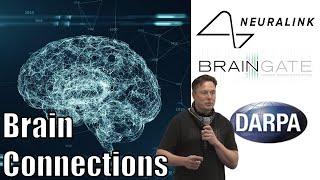 Brain Connections: How Neuralink, Darpa, Braingate Share Goals And Data.