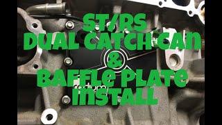 Radium Dual Catch Can & PCV Baffle Plate Install | Panda Motorworks