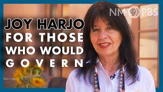 For Those Who Would Govern | U.S. Poet Laureate Joy Harjo Reading