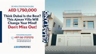 Think Dubai Is the Best? This Ajman Villa Will Change Your Mind!