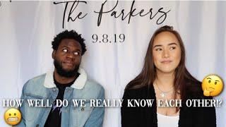 COUPLES 123 TAG: Do you even know me!? | Post Up with the Parkers