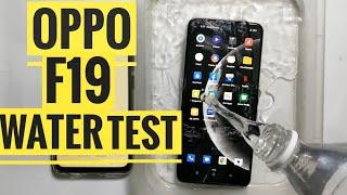 Oppo F19 Water Test