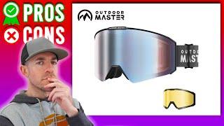 [NEW] Outdoor Master Falcon Ski and Snowboard Goggle Review