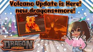 Volcano Update is Here! dev bundle+ more! (Dragon Adventures, Roblox!)