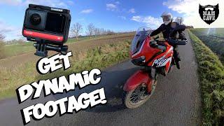 360 Video Camera mount options for your motorcycle - Insta 360 One R